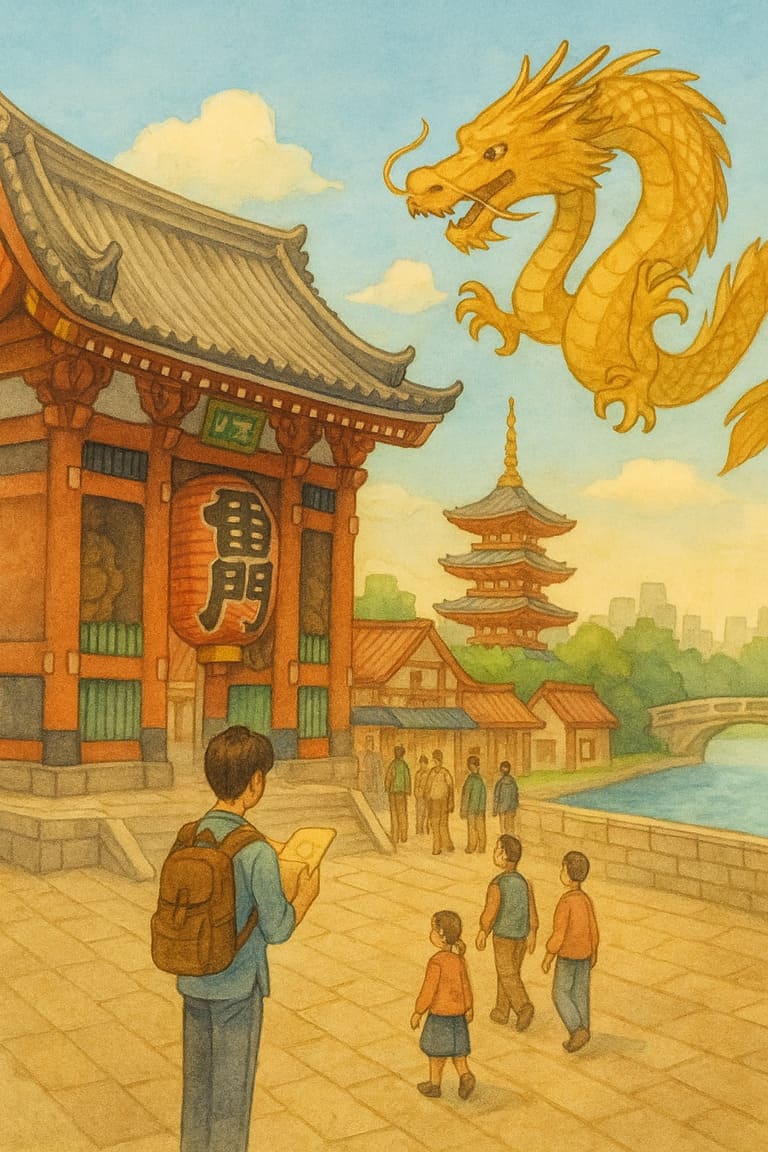 浅草で巡る9つの謎と歴史の面影