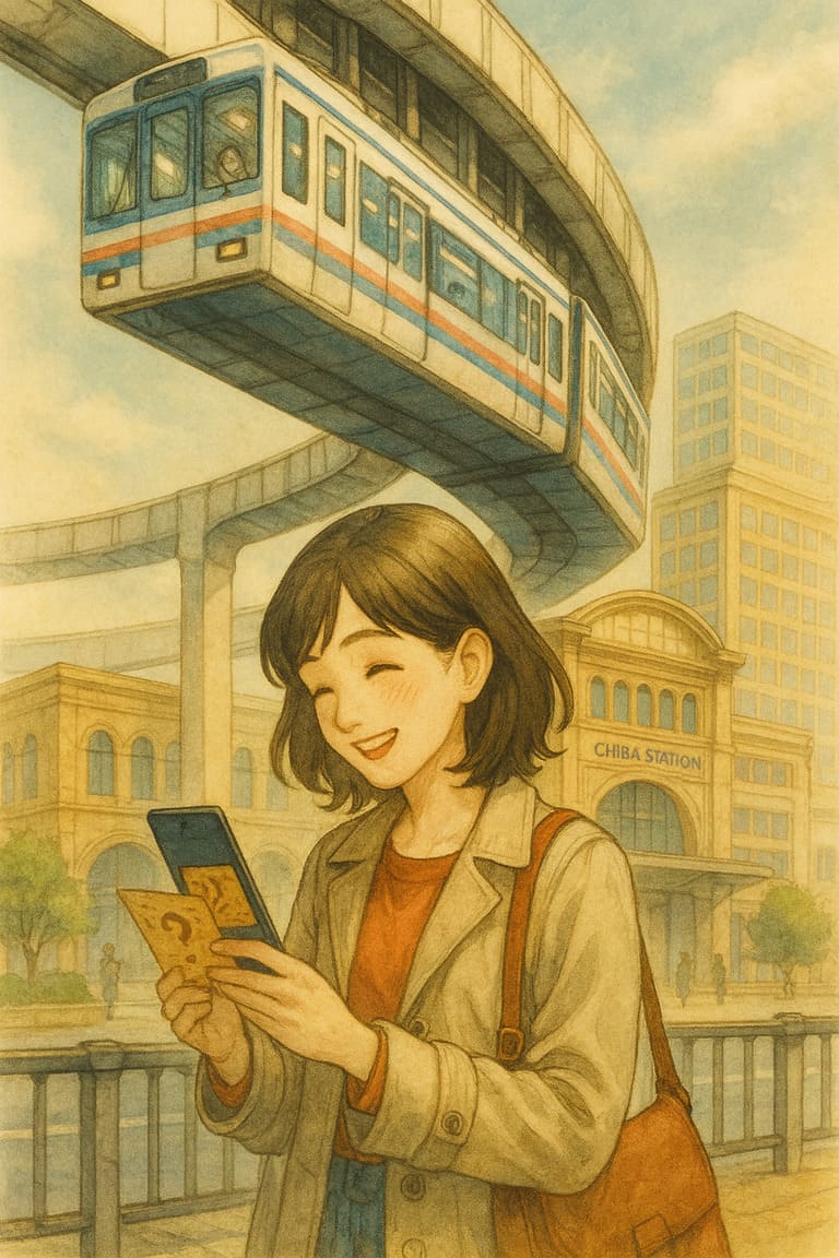 千葉駅で交差する謎と歴史と新たな世界