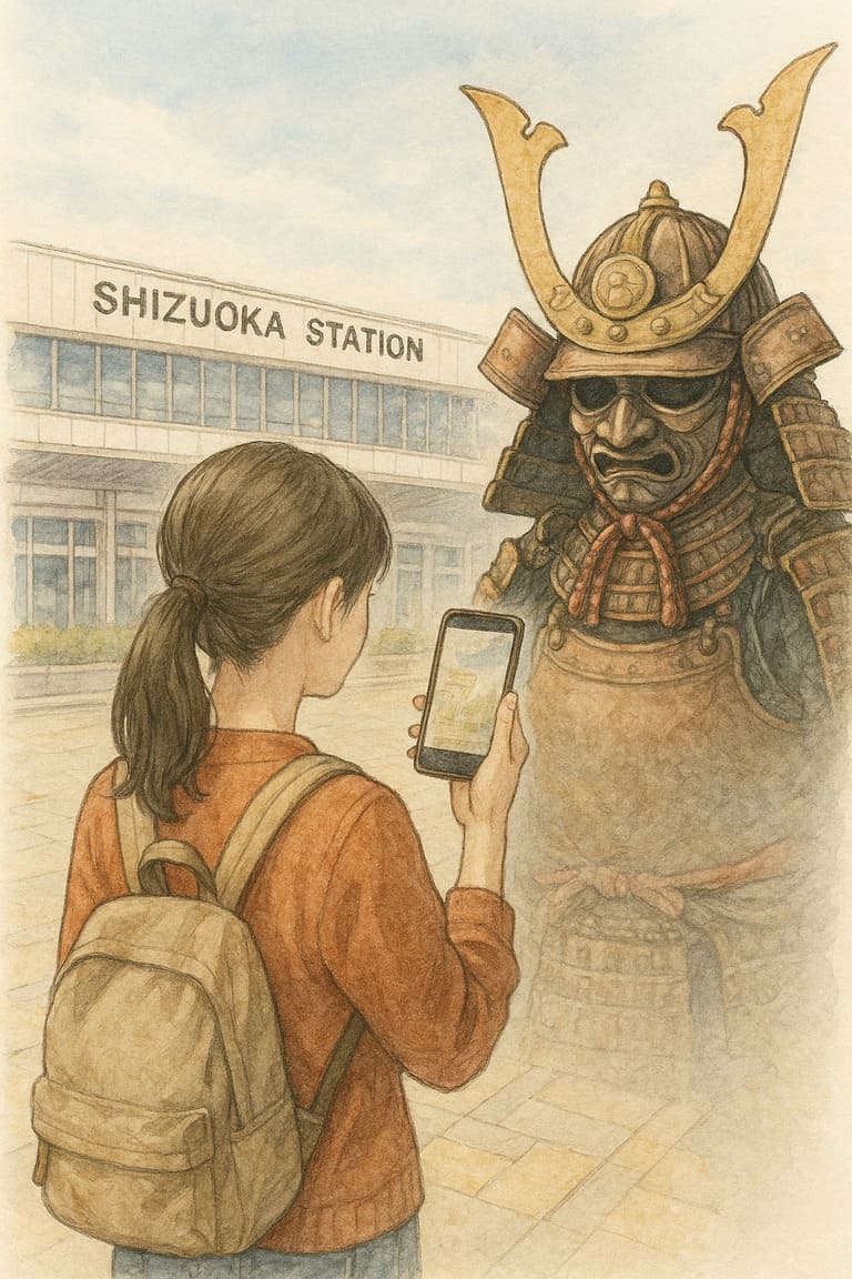 静岡駅前から巡る8つの謎と歴史のささやき