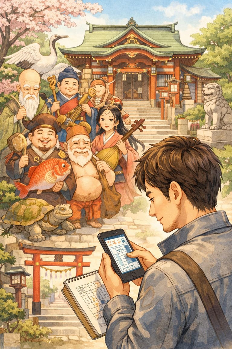 人形町『七福神と7つの謎』