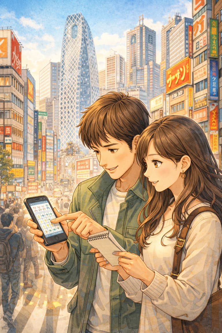 新宿の喧騒と5つの謎