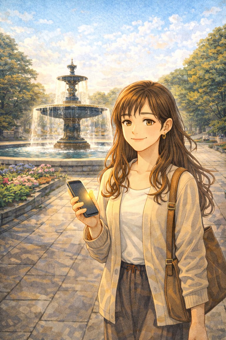 世田谷公園『隠された謎と静かな噴水』