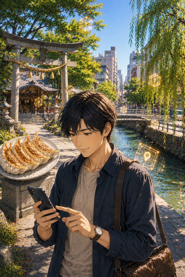 宇都宮で巡る8つの謎と餃子の薫り